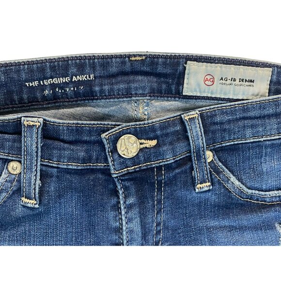 Adriano Goldschmied AG Jeans The Legging Ankle 25 R Super Skinny $225 MSRP - Picture 3 of 9